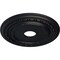 Ekena Millwork Dublin Ceiling Medallion (Fits Canopies up to 5 1/8"), 17 7/8"OD x 3 5/8"ID x 1 1/4"P, Steel Gray CM17DUSGS - alternate 3